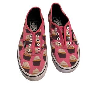 EUC Vans Pink Cupcake sneakers size Men’s 5.5 Women’s 7